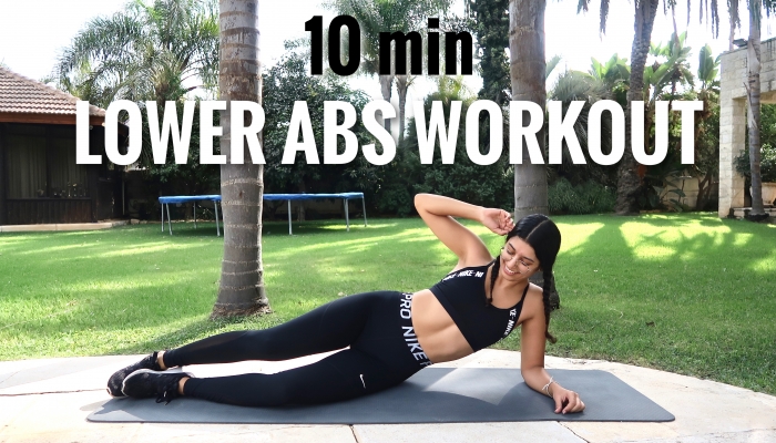 10 MIN LOWER ABS WORKOUT