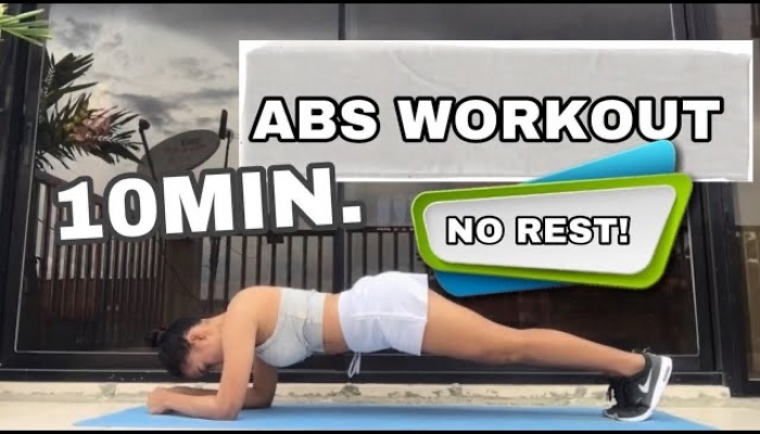 10Min. Six Packs Ab Workout /Without REST!