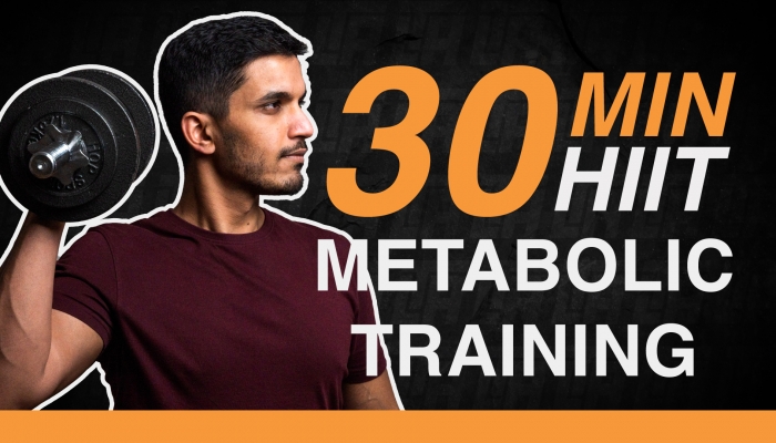 30 Minutes Metabolic Conditioning With Dumbells