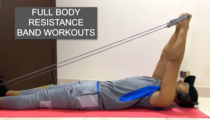 Full Body Resistance Band Workout - Exercise Band Workouts for Women & Men