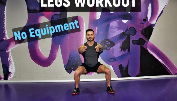 LEGS Workout| No Equipment| HIIT